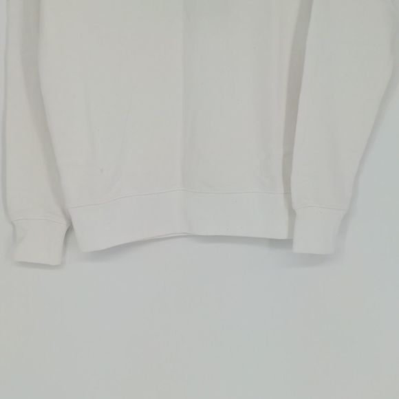Everlane Women Men The Classic French Terry Crew Sweater‎ White Size XXXS - Picture 9 of 15
